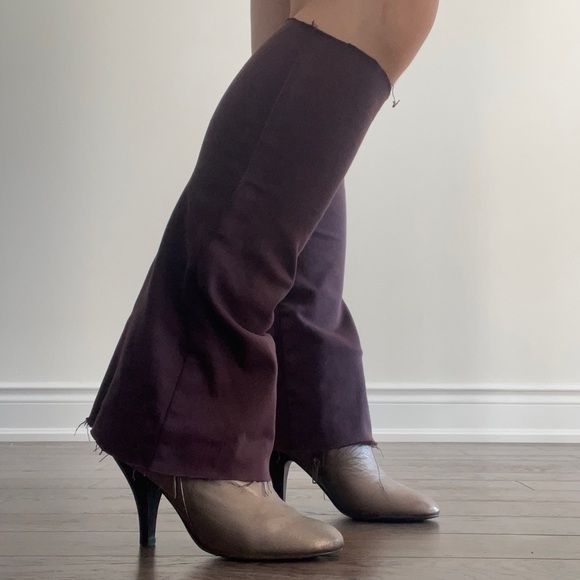 Denim leg warmers - Picture 2 of 4